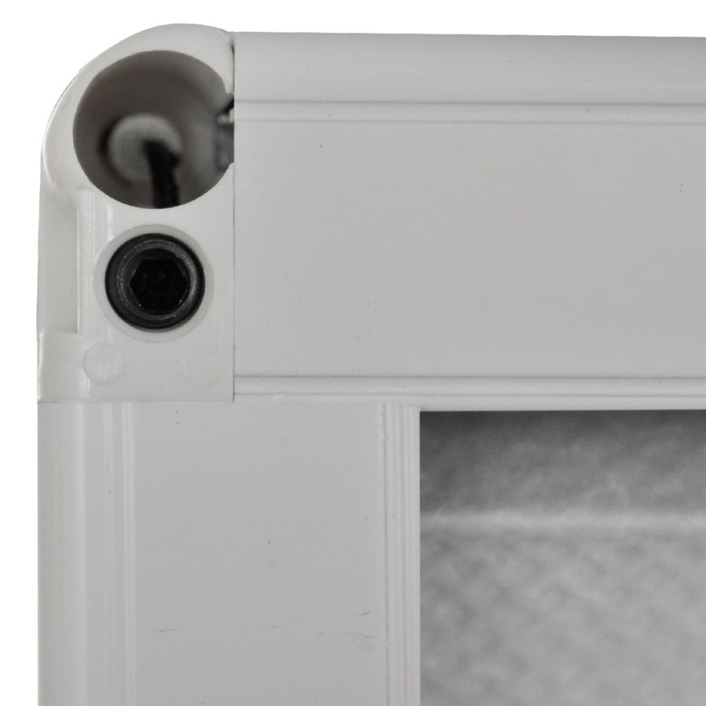 Insect Plisse Screen Window Aluminium 160 x 80 cm with Shade